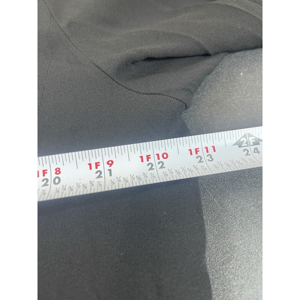 Eileen Fisher Black 100% Silk Open Front Cardigan Top XL Lagonlook Minimalist - Picture 10 of 12